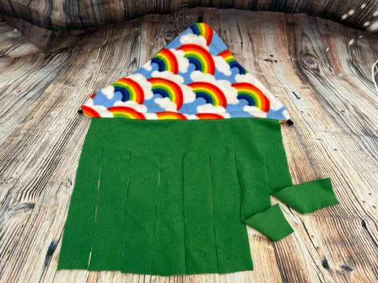 Bright Rainbows Fleece Forest