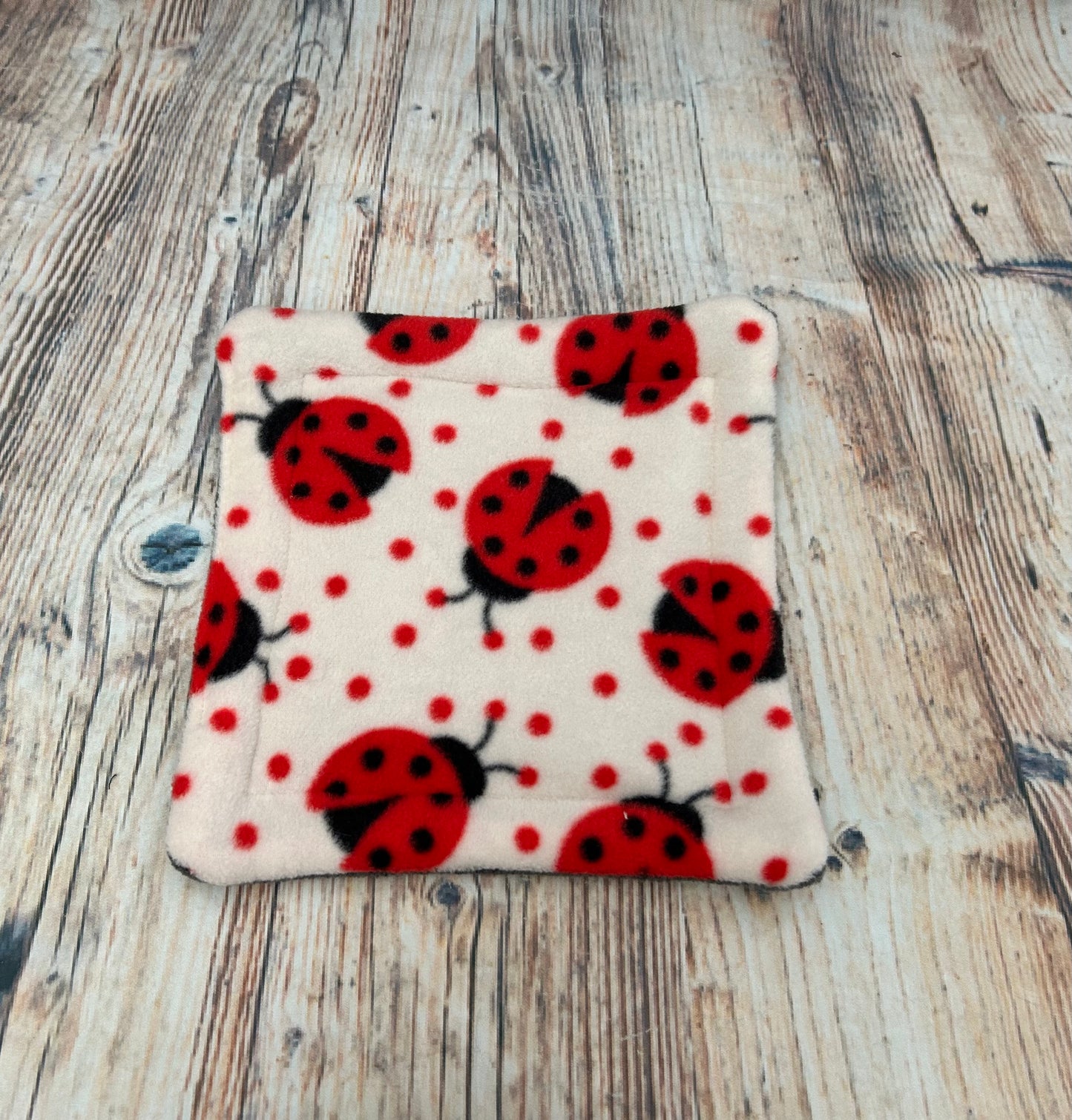 Ladybird Fleece Cage Pad