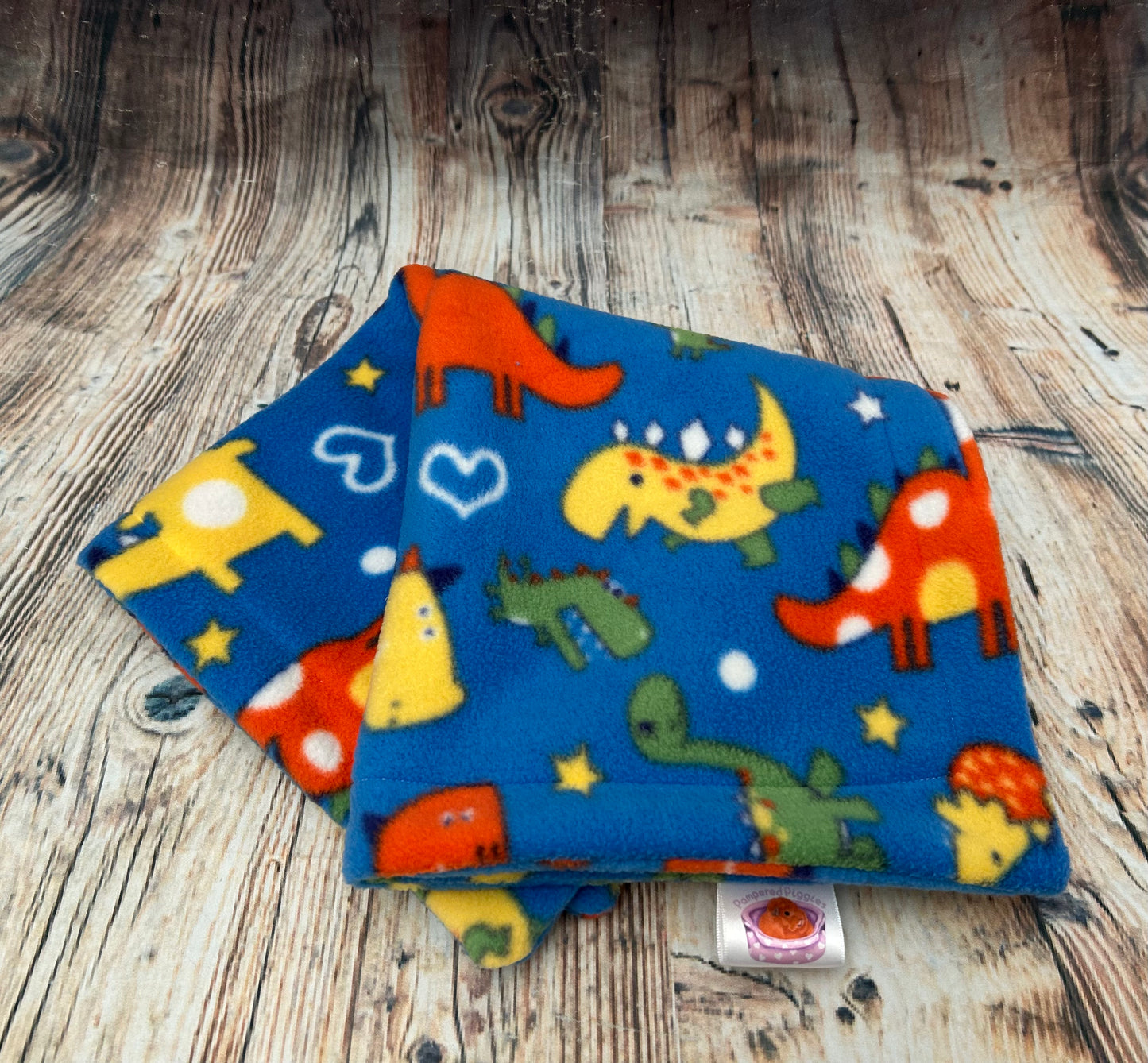 Cartoon Dinosaur Fleece Piggie Blanket