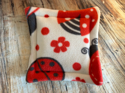 Ladybird Fleece Cage Pad