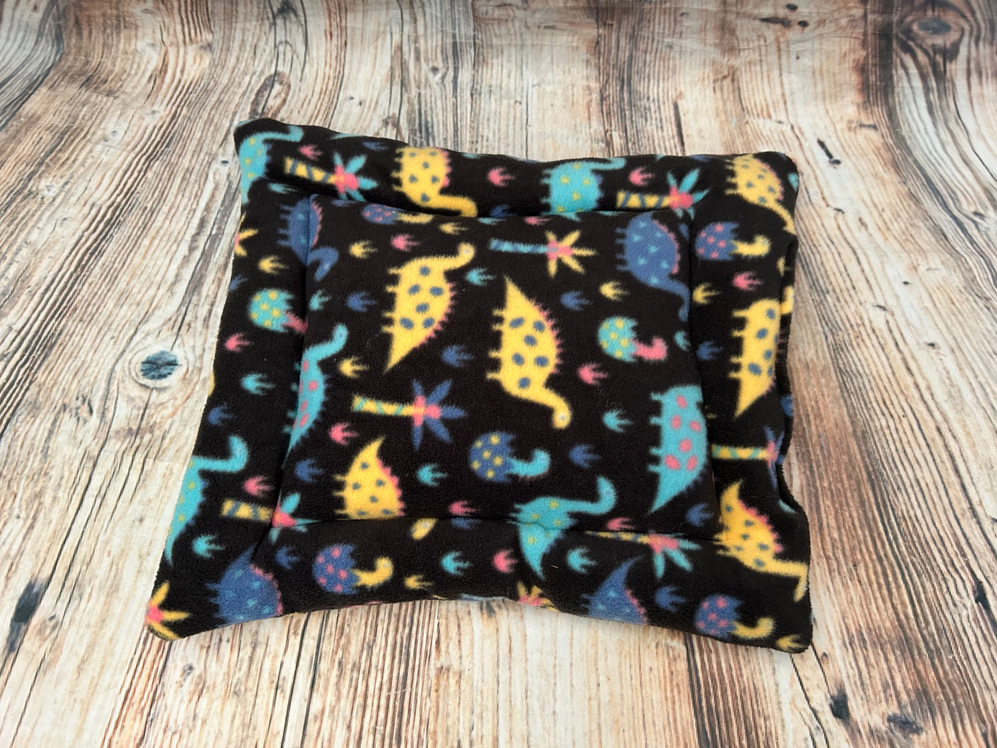 Tropical Dinos Soft Rectangle Fleece Cushion bed