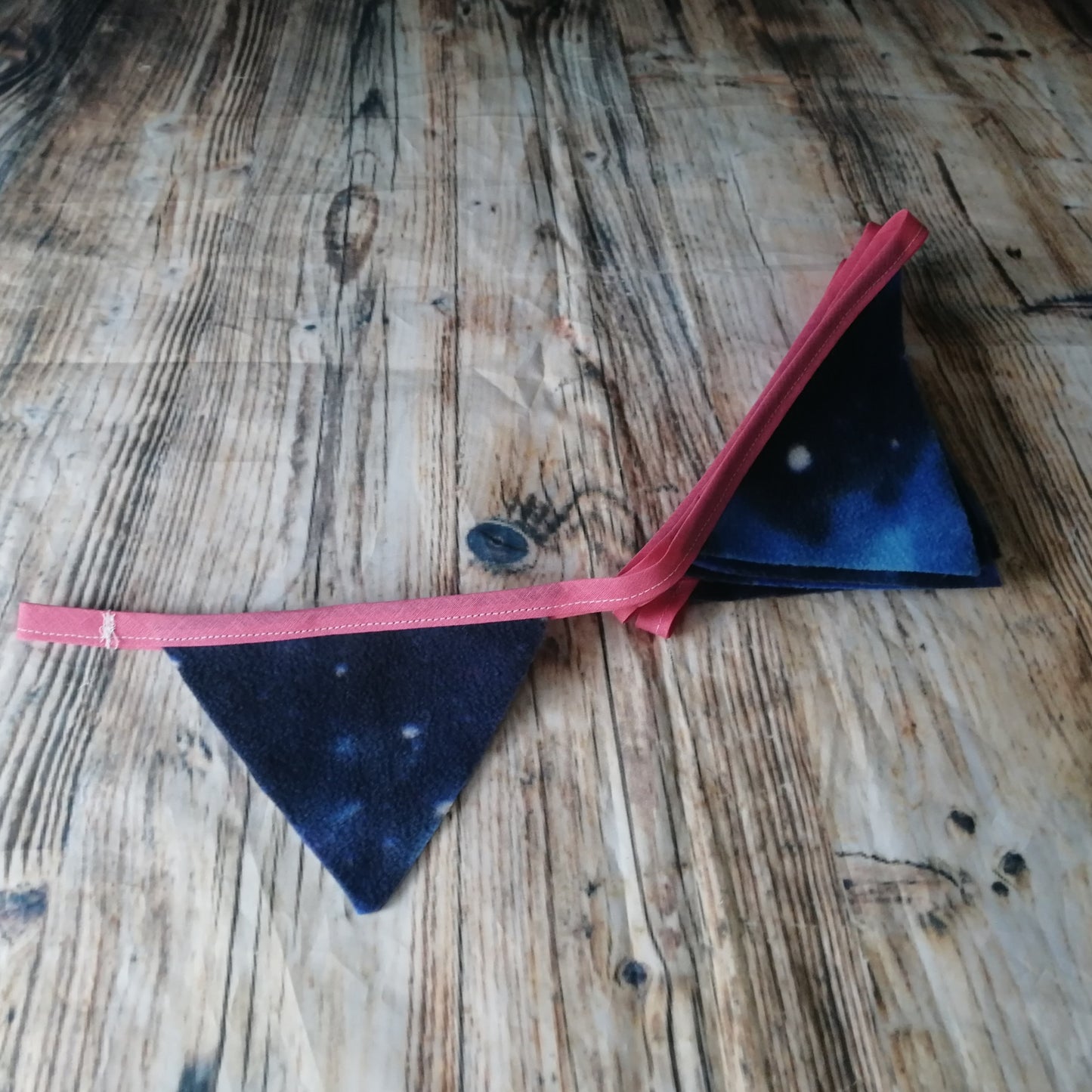 Galaxy Fleece Cage Bunting